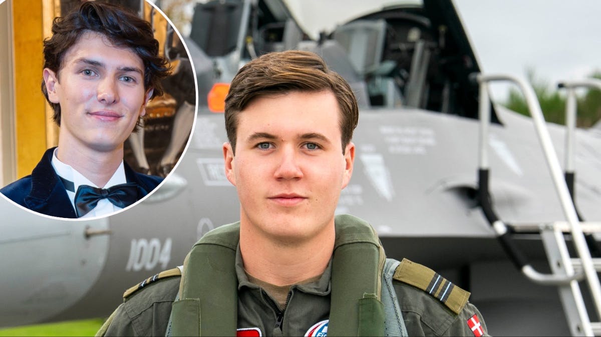 Grev Nikolai og kronprins Christian.