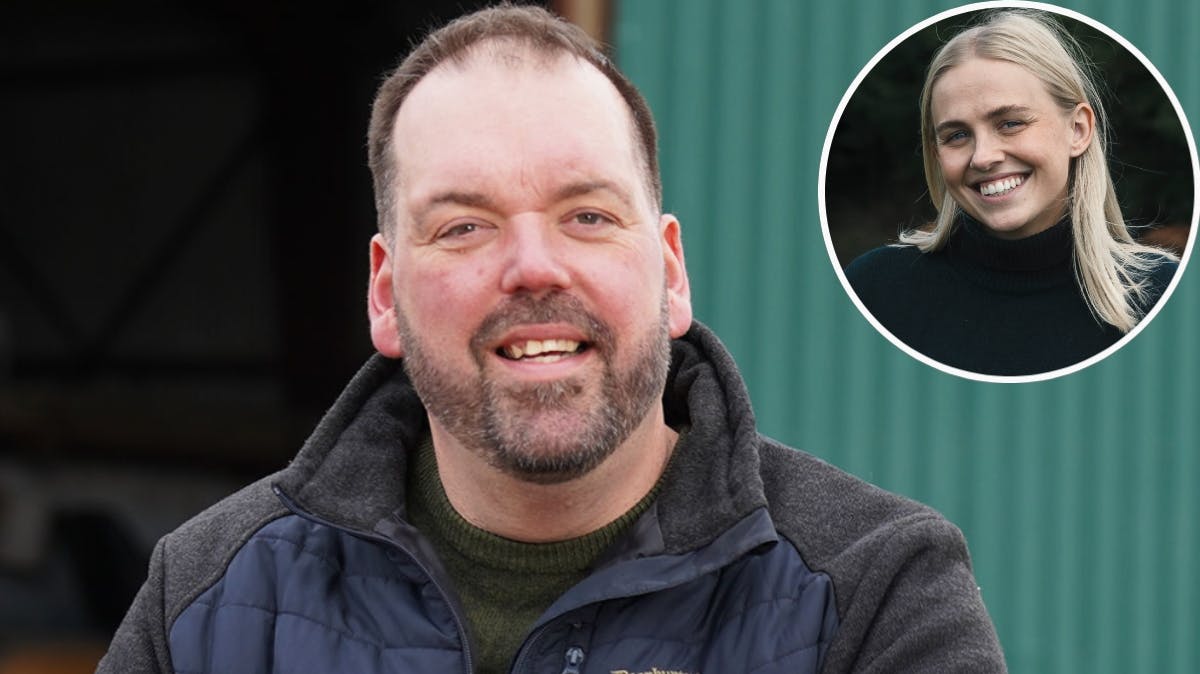 Kasper indrømmer en hemmelig flirt over for Sofie Martinusen i "Landmand søger kærlighed"