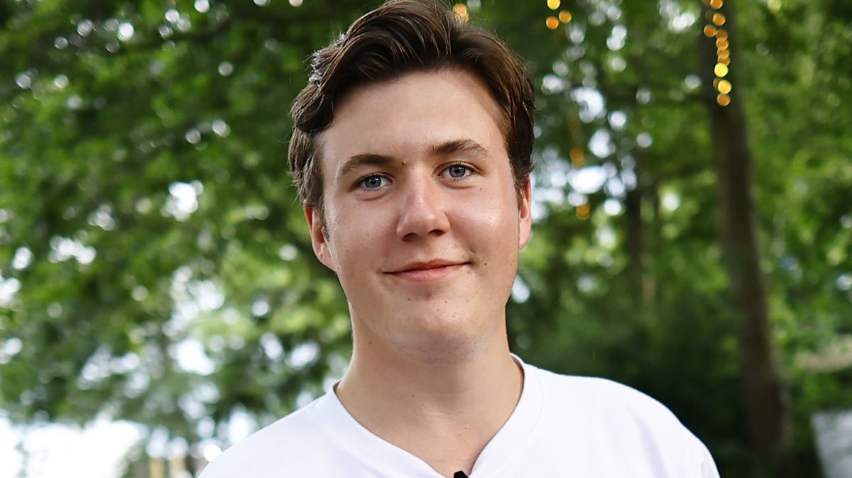 Kronprins Christian nyder en velfortjent efterårsferie