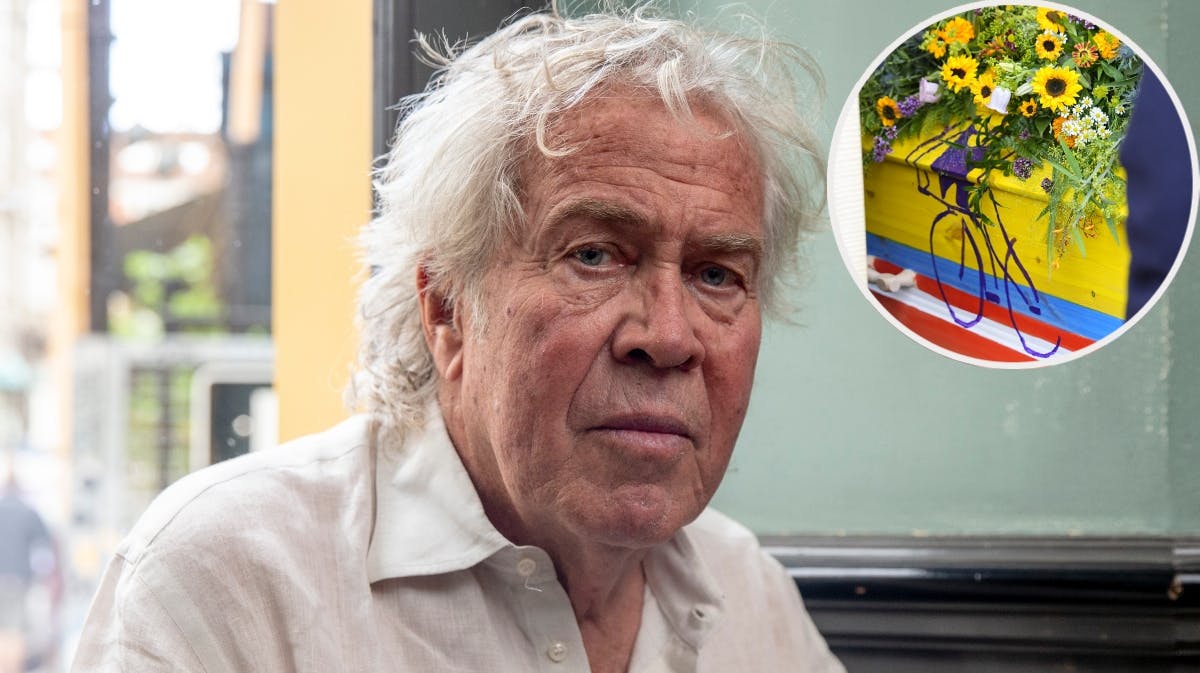 En kendt maler står bag Jørgen Leths farverige kiste