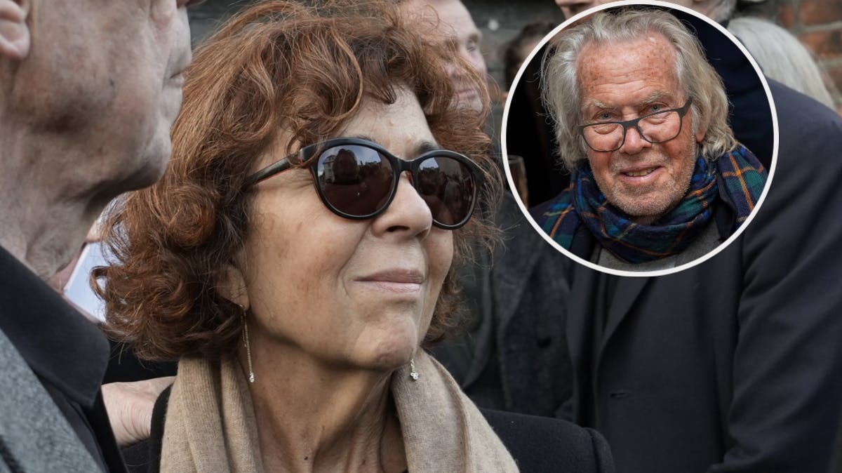 Jørgen Leths store kærlighed Marlyn tog afsked ved kisten