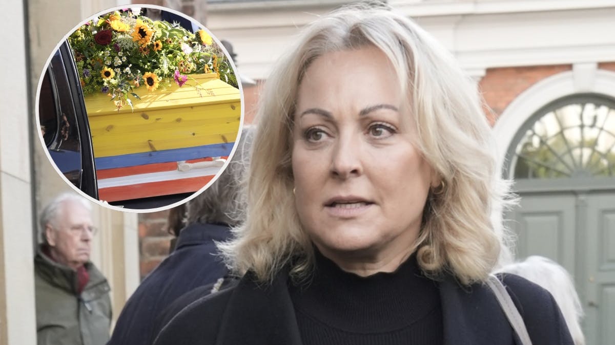 Stéphanie Surrugue var én af de første henne ved Jørgen Leths kiste