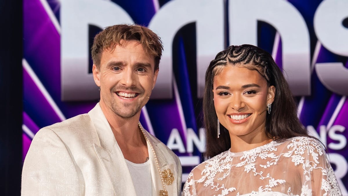 Værtsparret Martin Johannes Larsen og Cilia Trappaud.