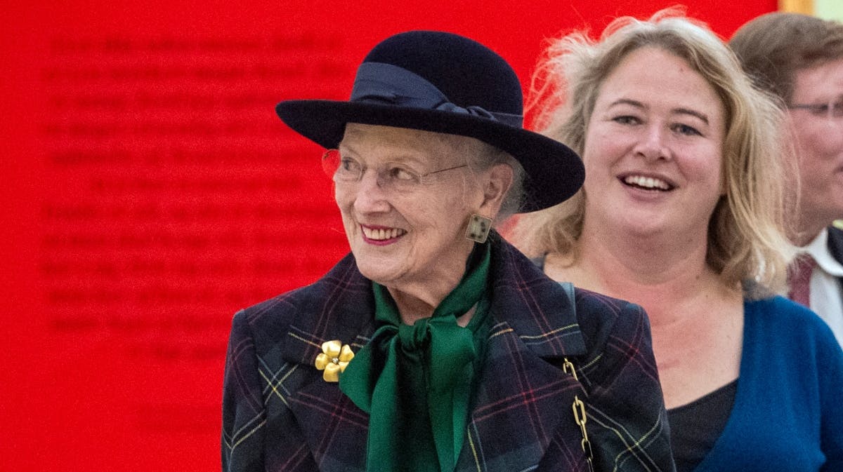 Dronning Margrethe sætter fokus på privat gave