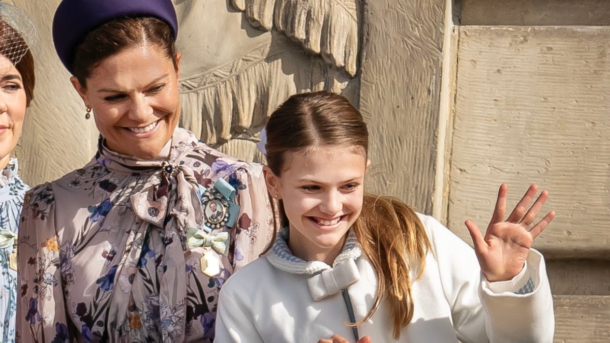 Kronprinsesse Victoria har fin gave med hjem til prinsesse Estelle 
