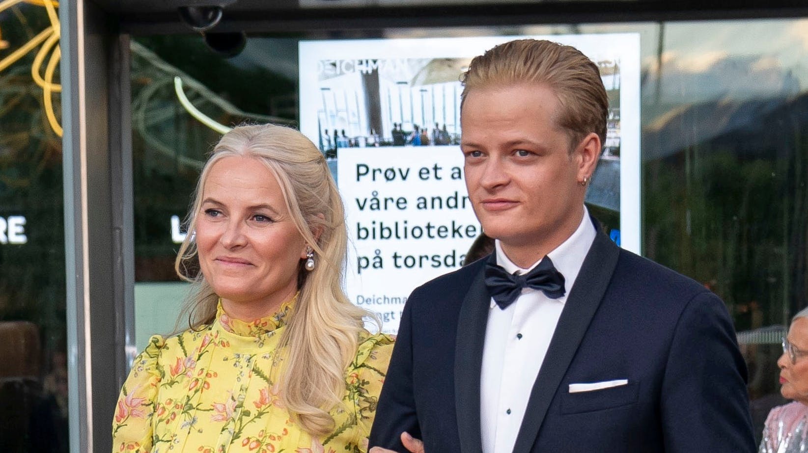 Kronprinsesse Mette-Marit og Marius Borg Høiby.