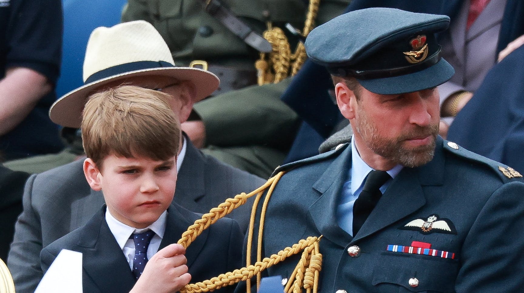 Prins Louis og prins William.