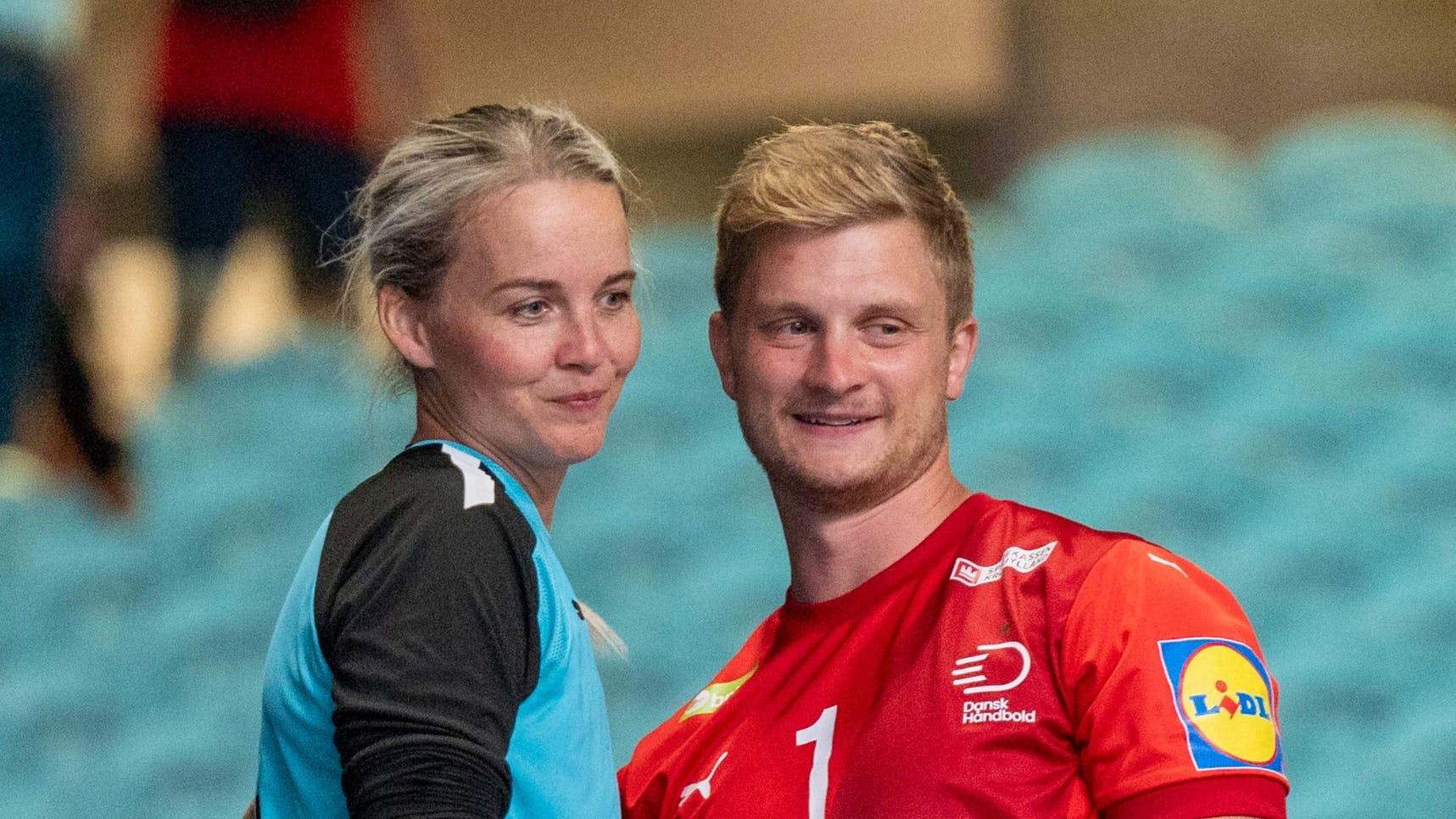 Sandra Toft og kæresten glæder sig til at udvide familien.&nbsp;