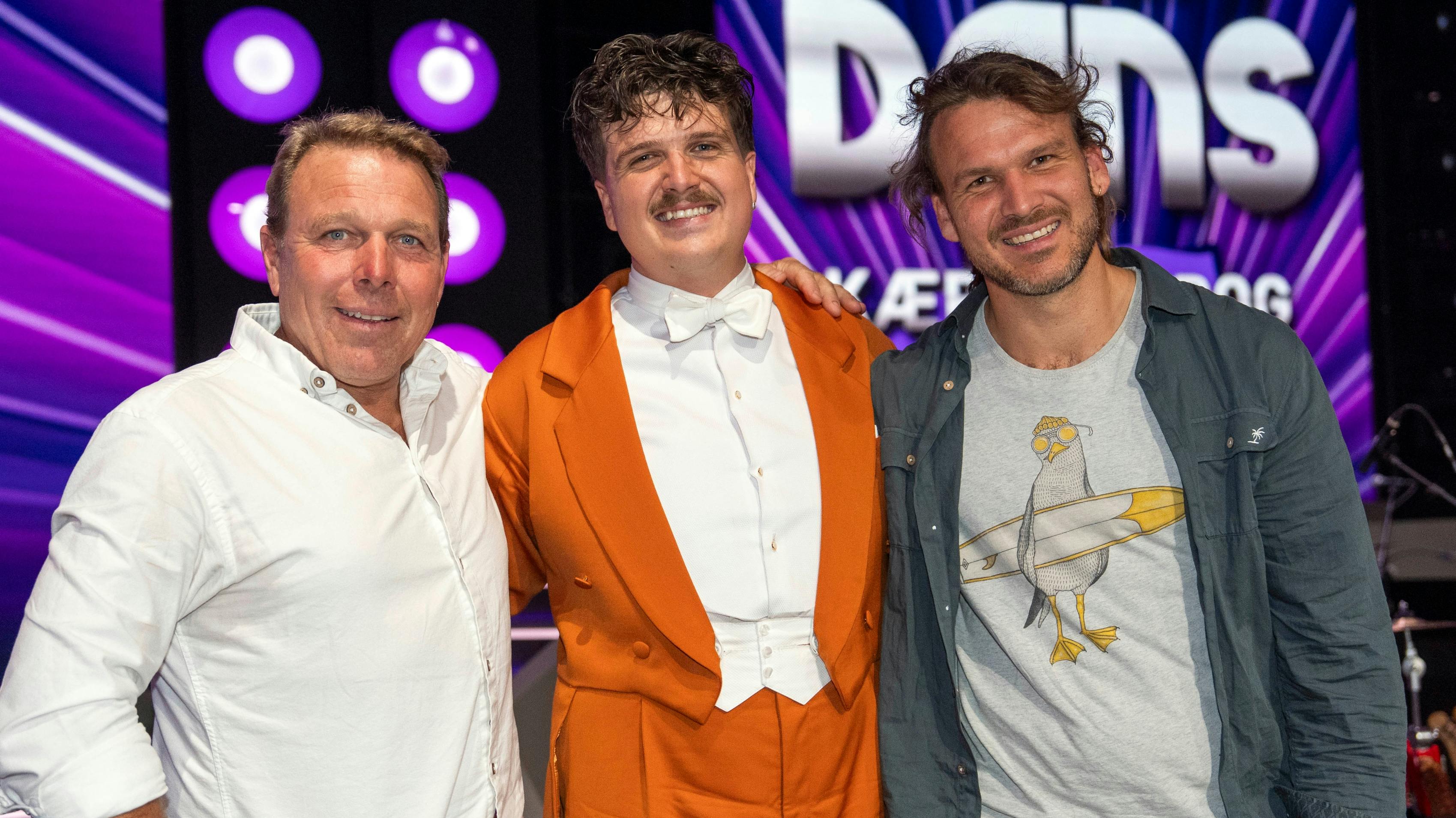 Alfred Midé Erichsen fik opbakning af sin far, Mikkel Beha Erichsen, og sin ældste storebror, Emil Midé Erichsen, til "Vild med dans".