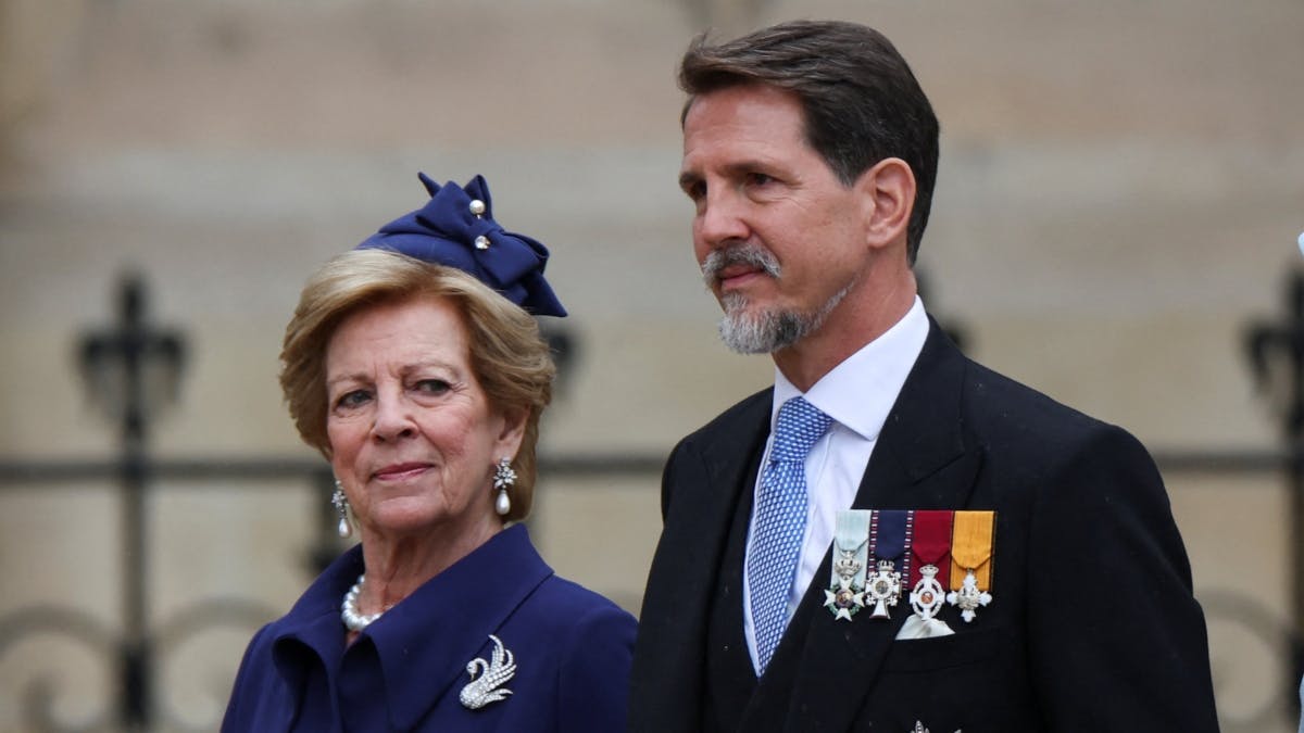 Dronning Anne-Marie og Pavlos De Grece