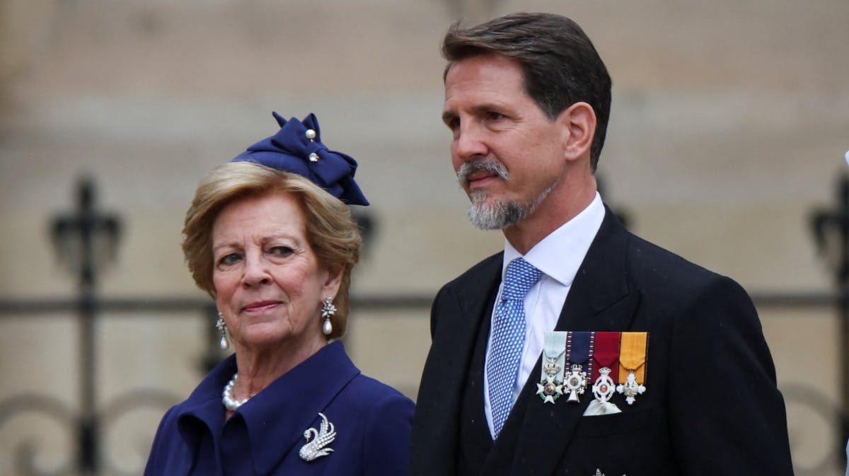 Dronning Anne-Marie og Pavlos De Grece