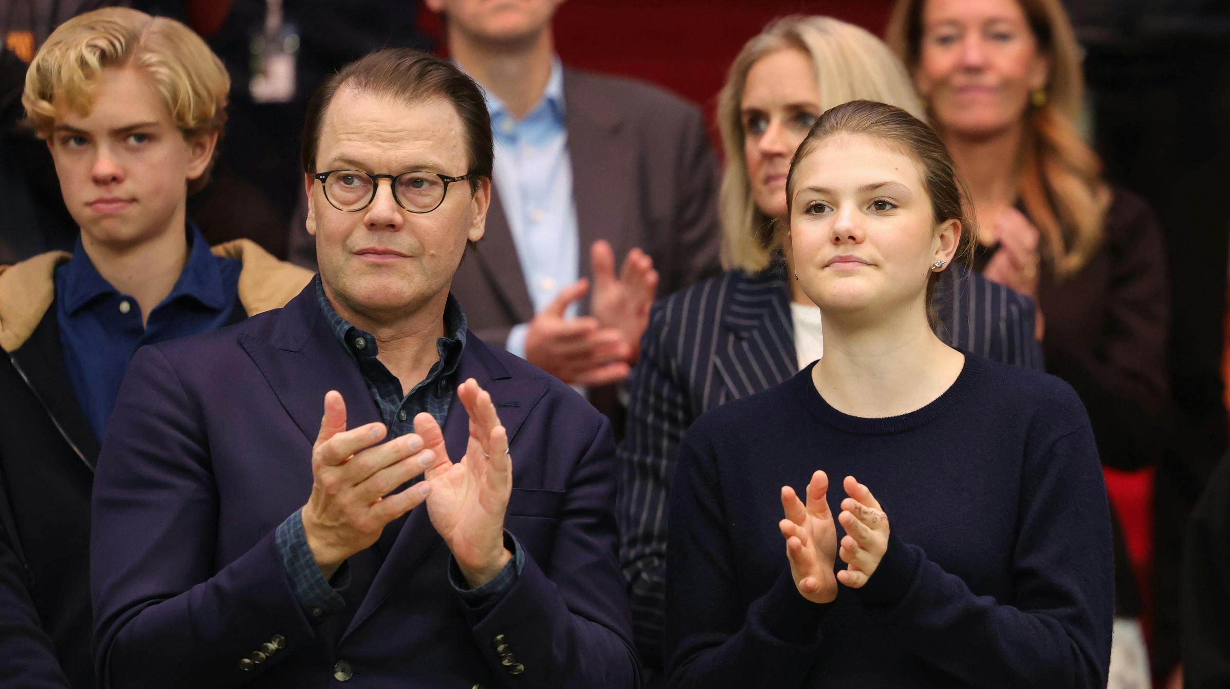 Prins Daniel og prinsesse Estelle.