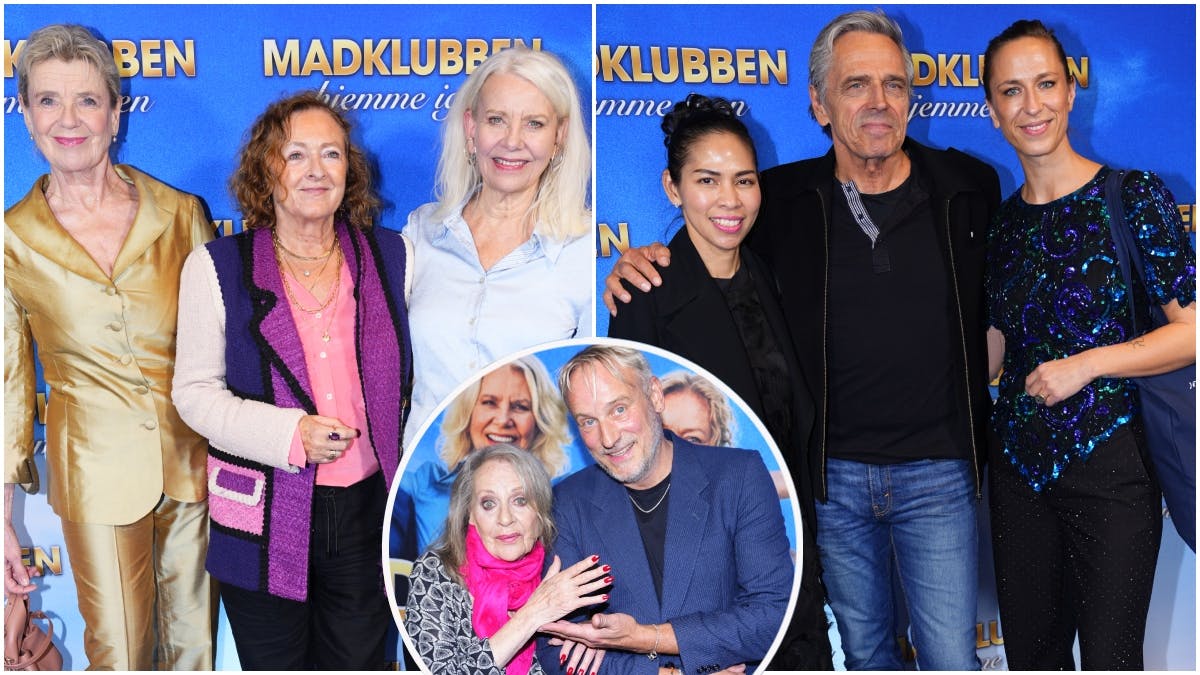 Kendte gæster til premieren på "Madklubben - Hjemme igen"