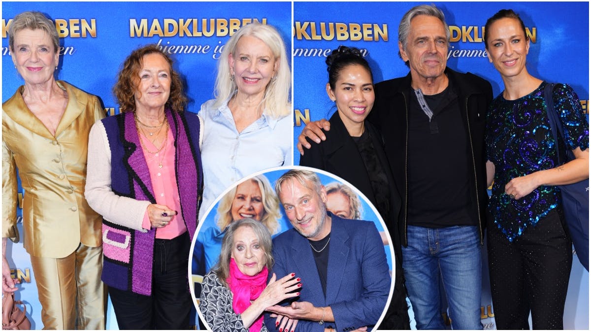 Kendte gæster til premieren på "Madklubben - Hjemme igen"