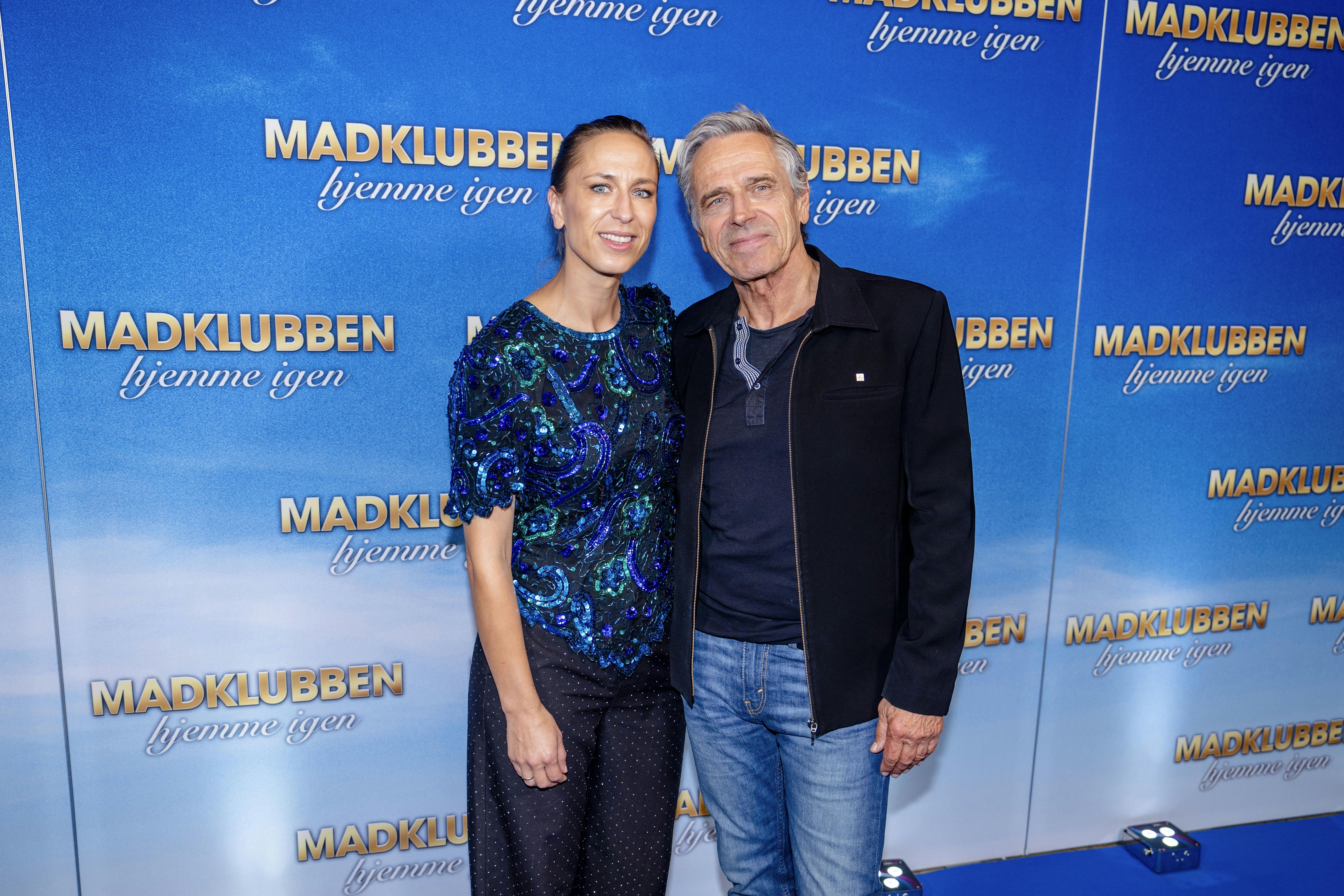 Michael Falch med sin datter Mathilde Falch.