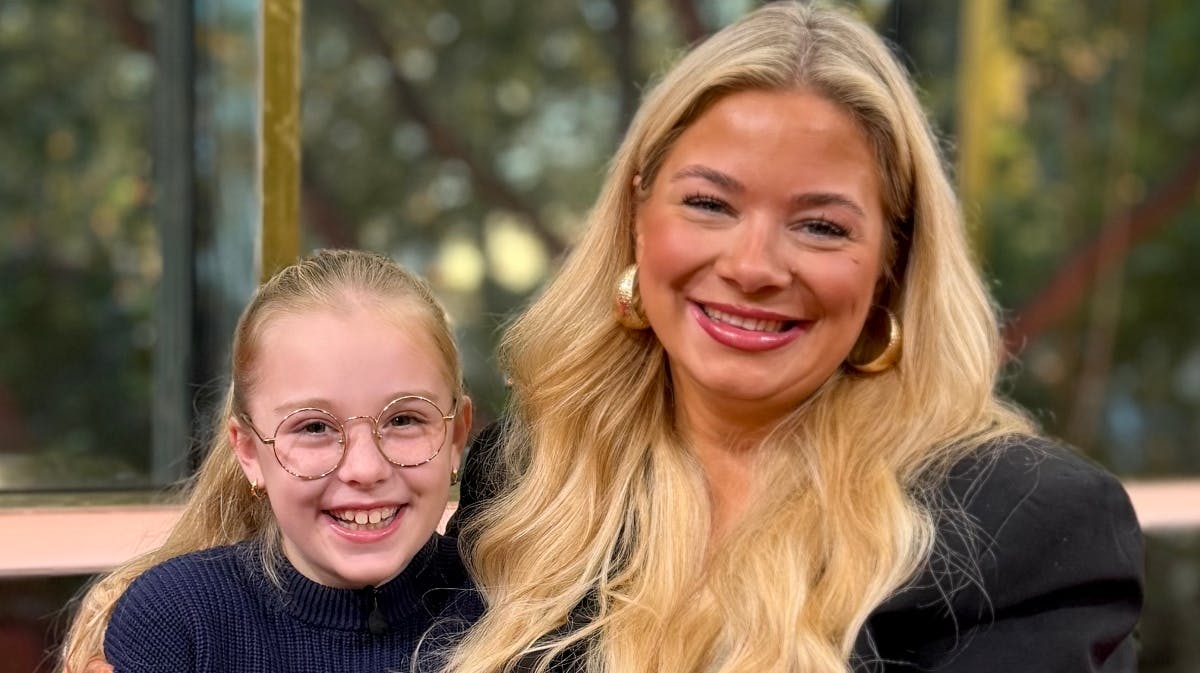 Sissal overraskede Nellie i "Go' morgen Danmark", men Nellie har været på tv før