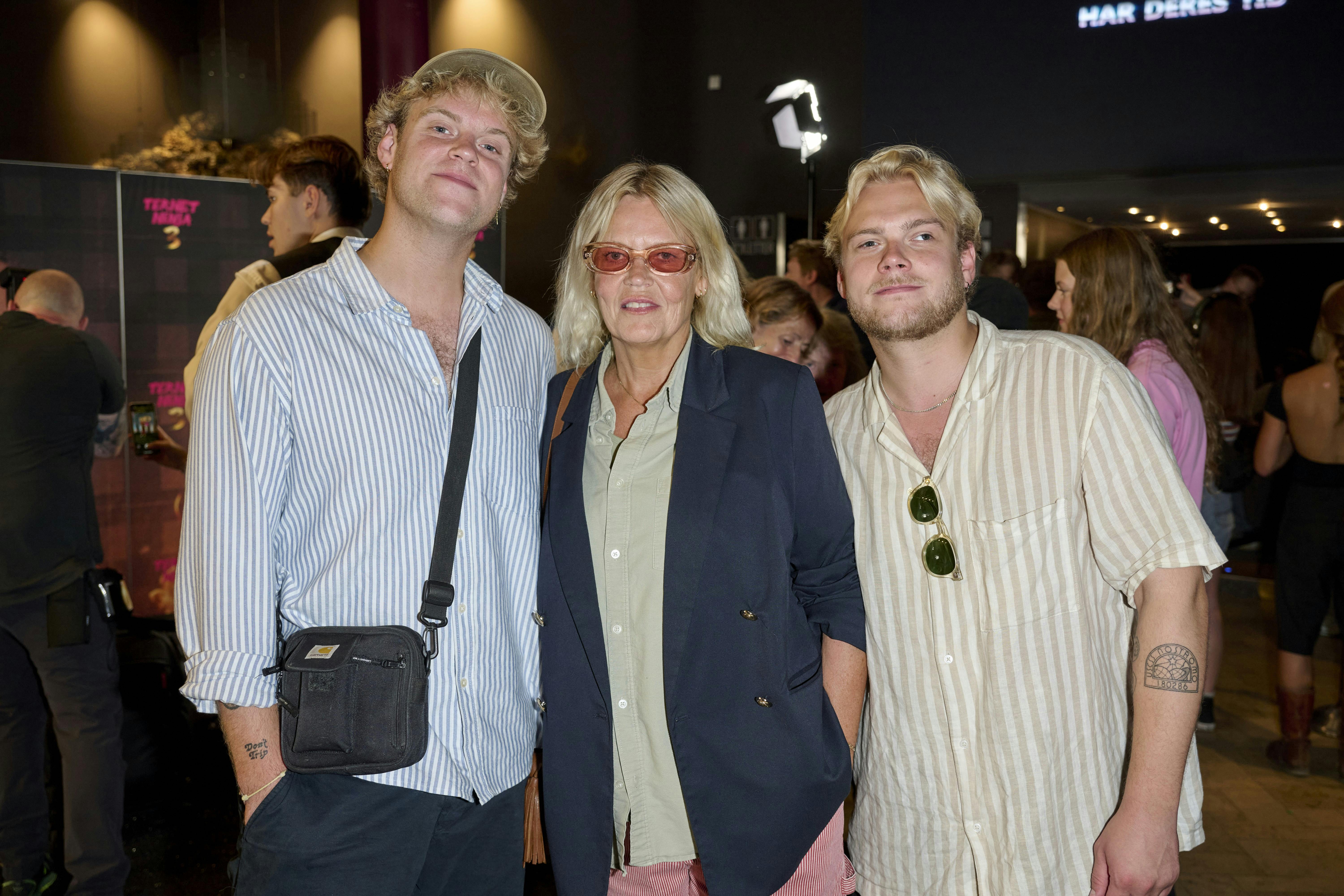 Liselotte har et tæt forhold til sine sønner Hjalmer og Lui.