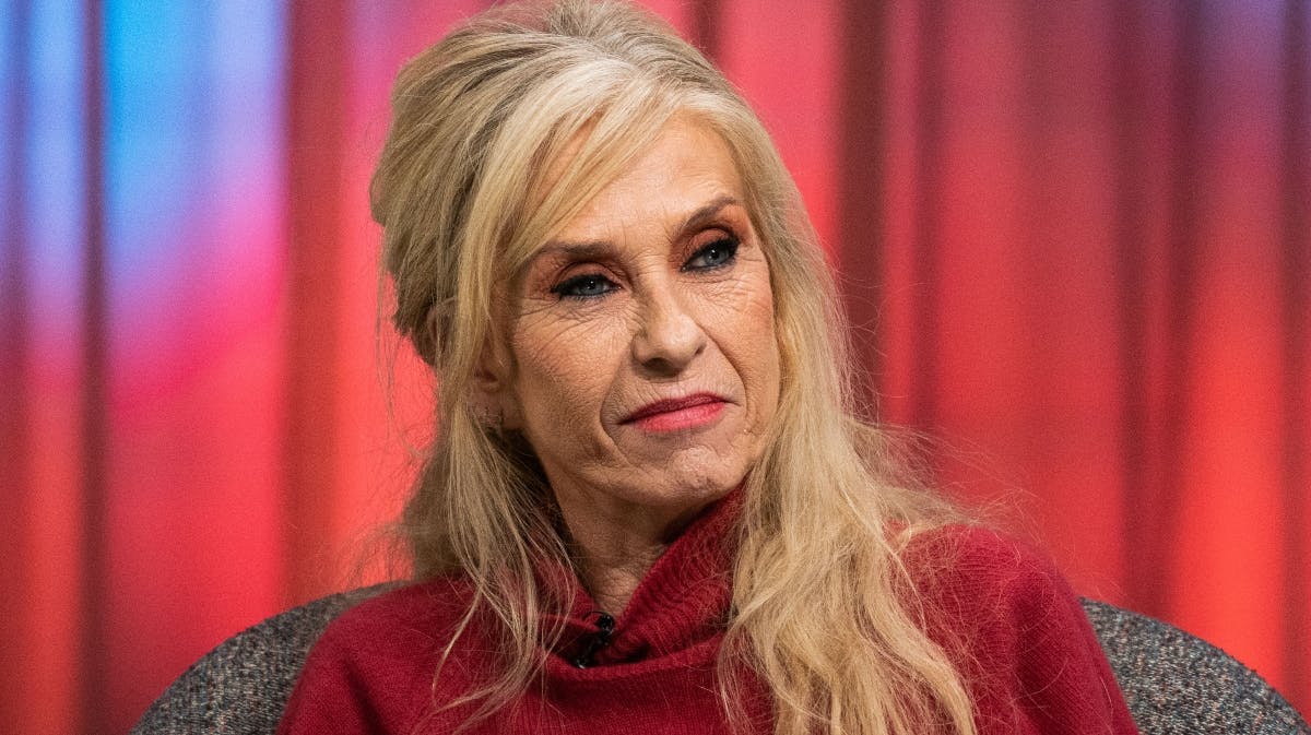 Sanne Salomonsen fotograferet i 2020 under optagelser til TV 2 Charlie. 