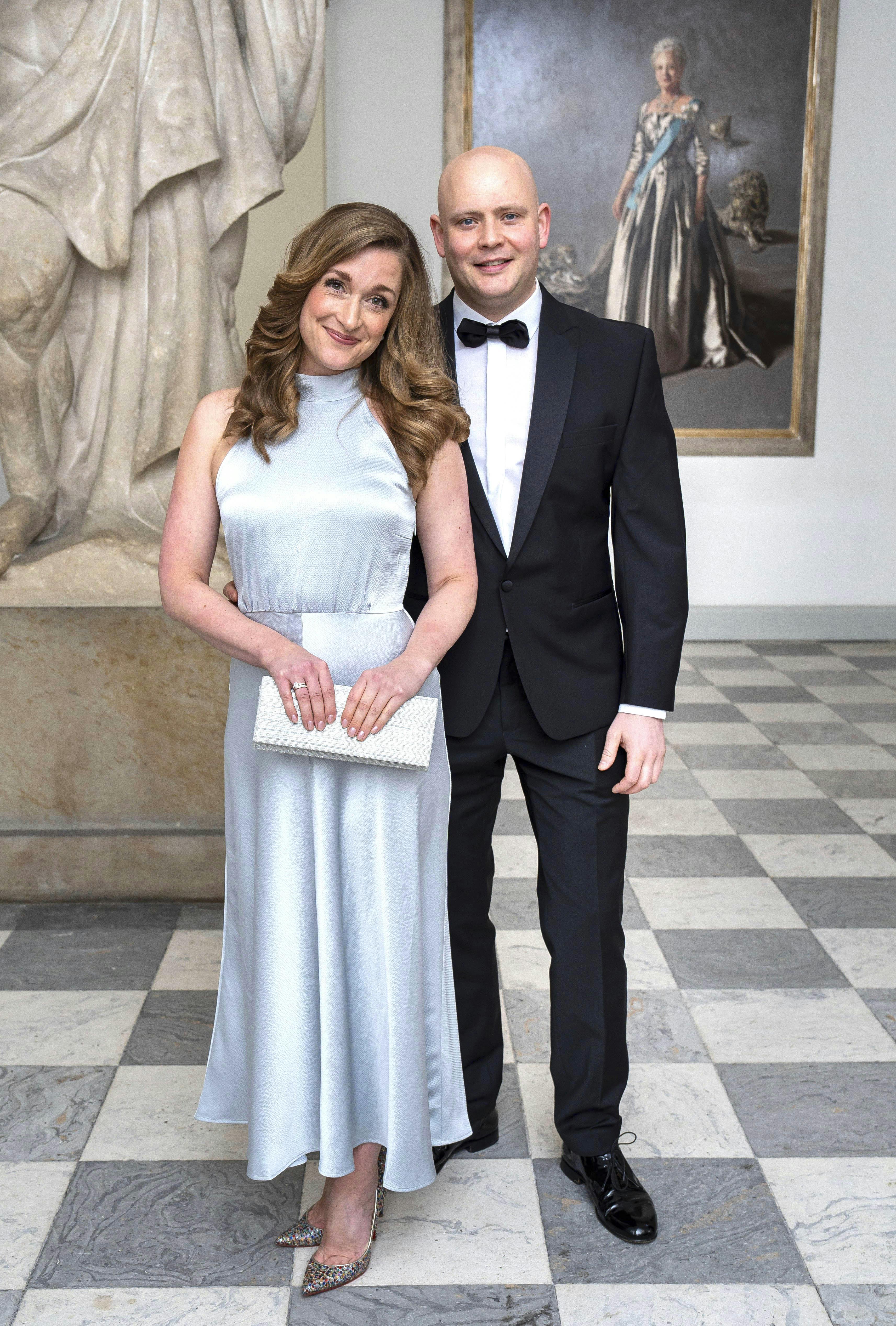 Camilla Søe og Jakob Engel-Schmidt til kunstnerbal