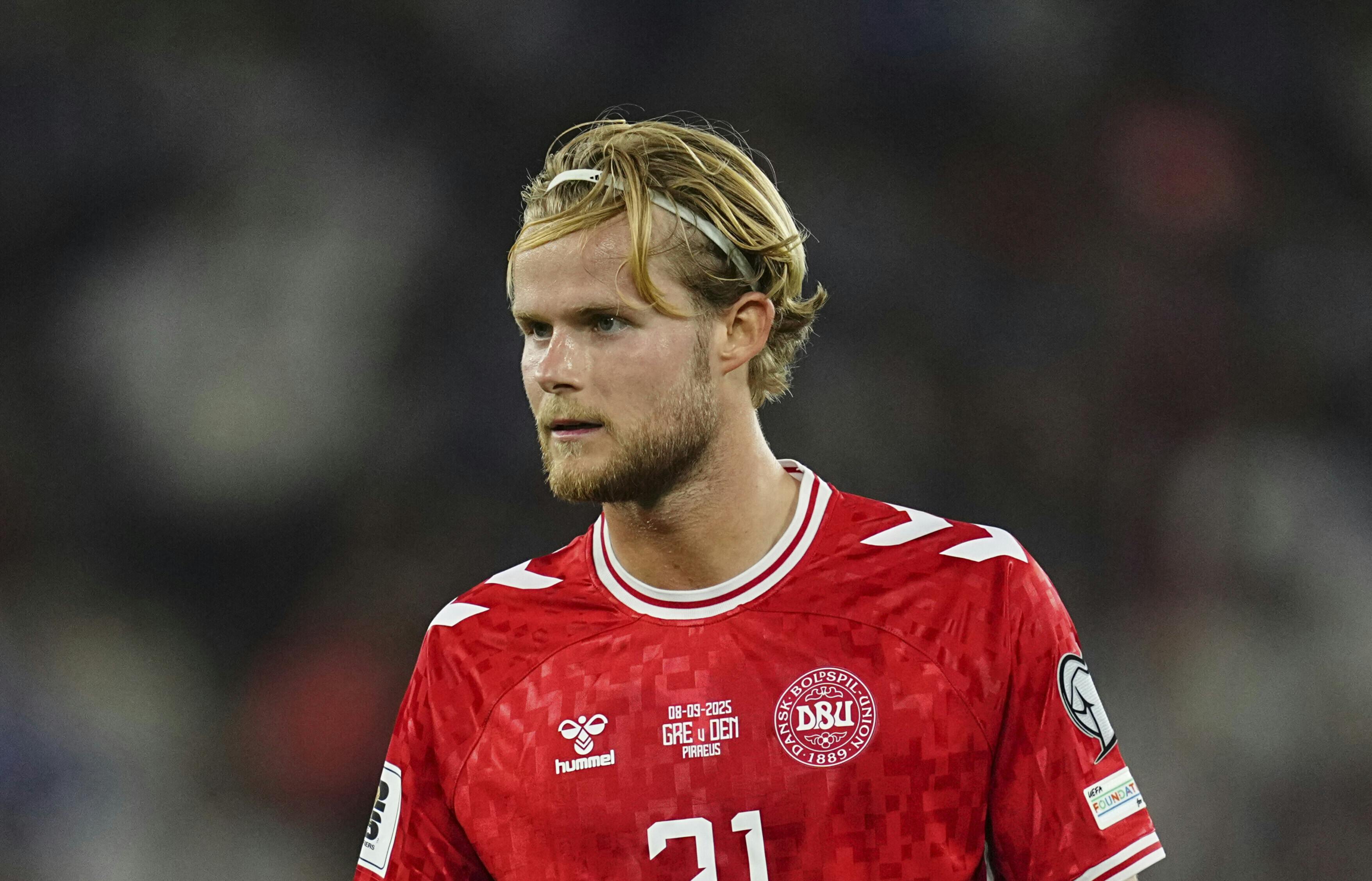 Morten Hjulmand kan glæde sig til, at han til marts skal være far for første gang. 