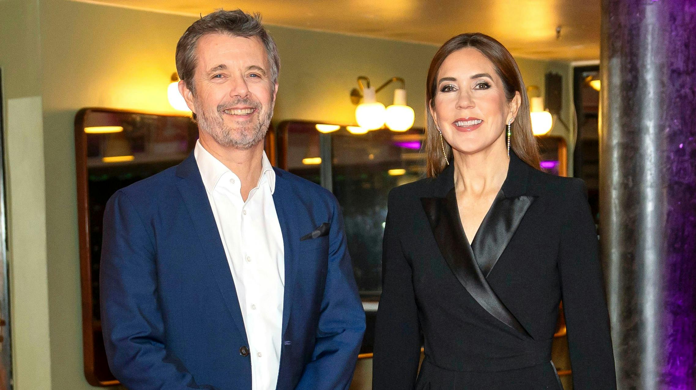 Kong Frederik og dronning Mary.
