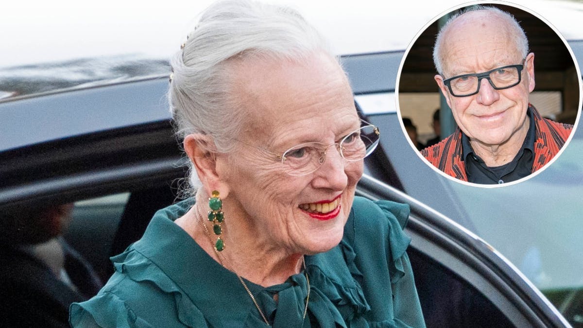 Ditlev Tamm havde en gave med til dronning Margrethe