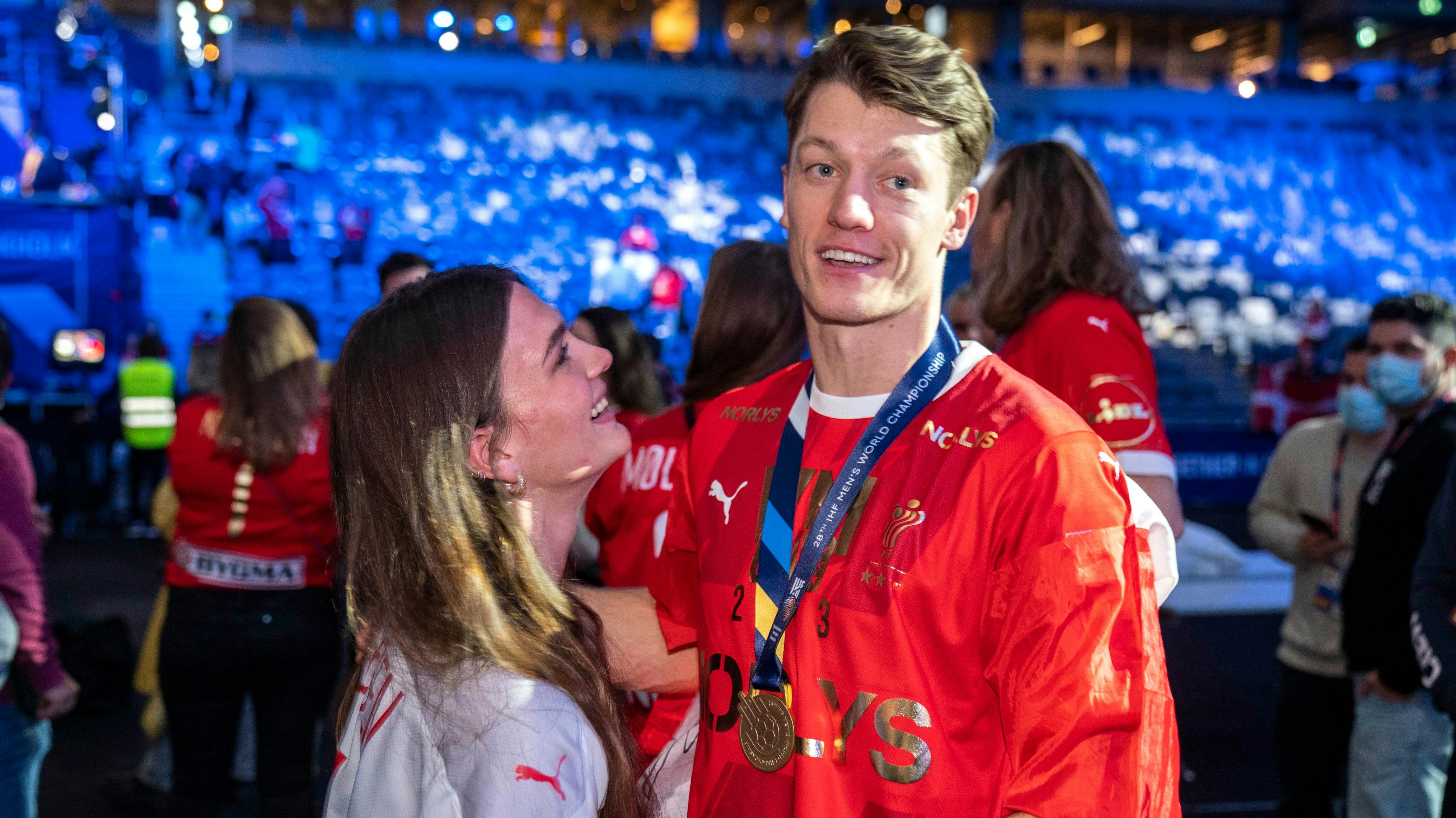 Helena Elver og Emil Jakobsen i 2023.
