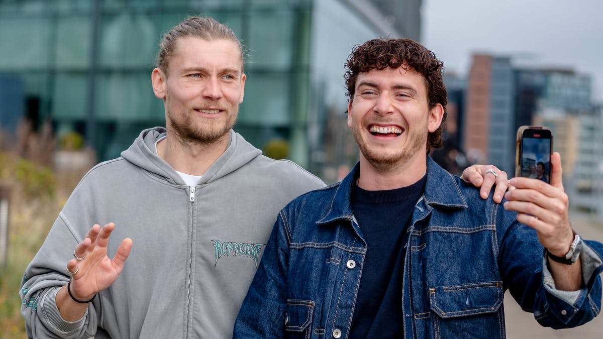 Christian og Nicklas fra "Bachelor".