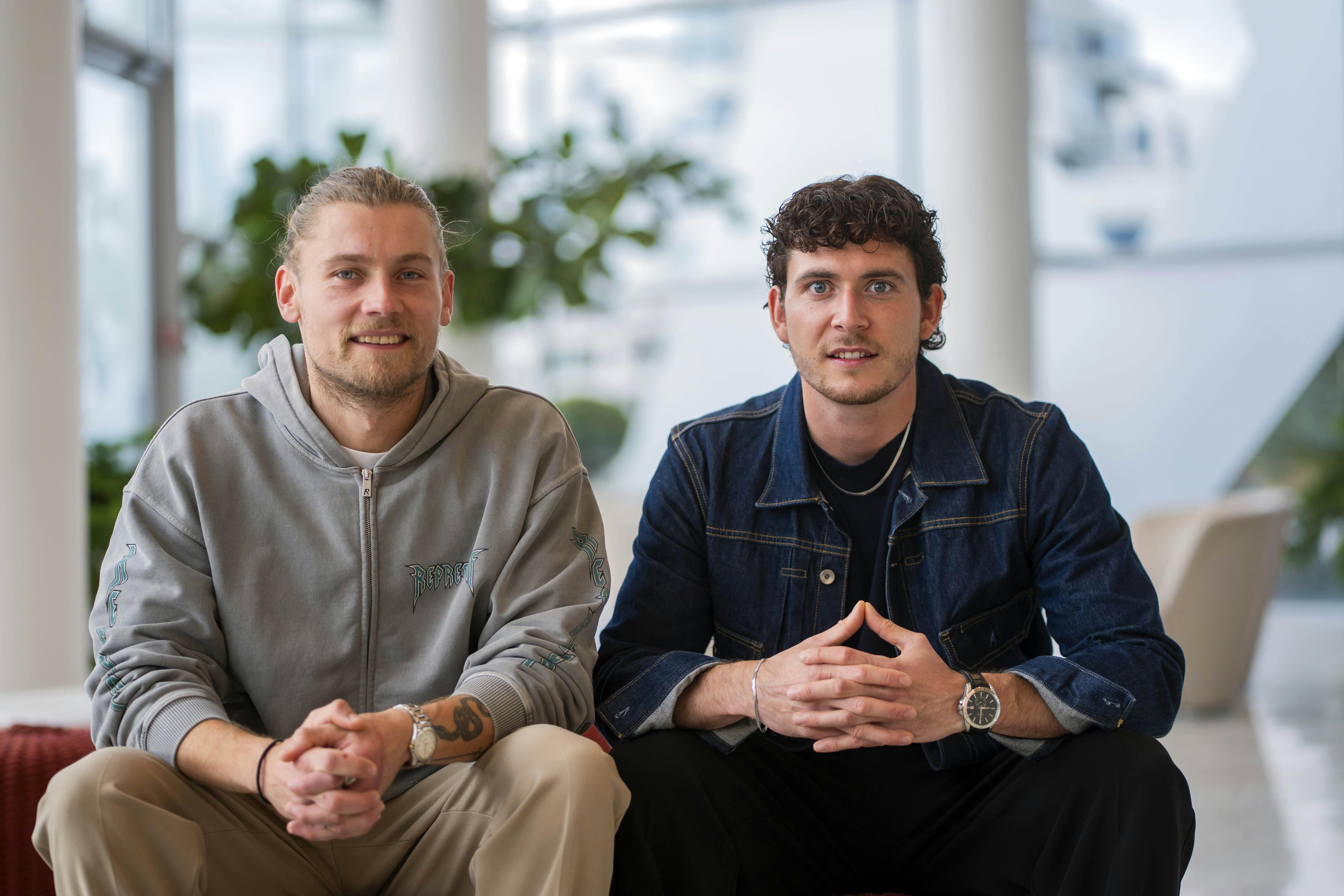 Christian og Nicklas fra "Bachelor".