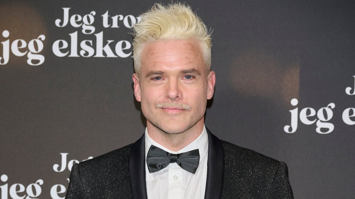 Silas Holst var omgivet af sine børn på stor aften