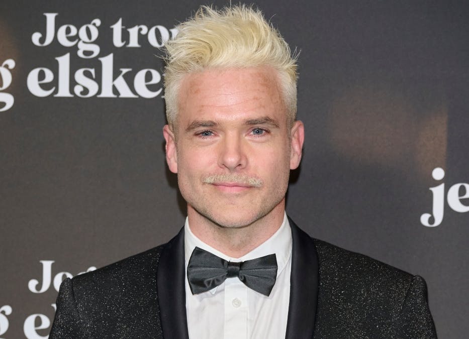 Silas Holst var omgivet af sine børn på stor aften