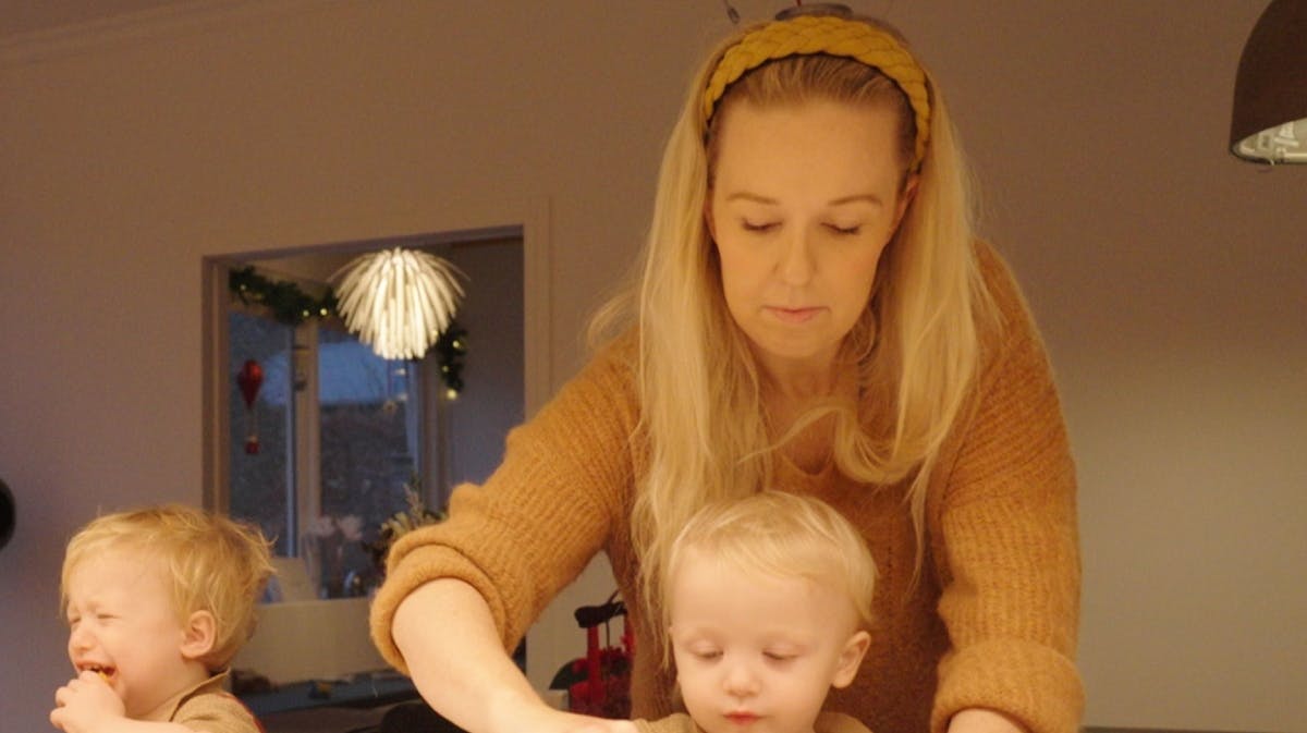 Michella Meier-Morsi kan glæde sig til, at familien bliver udvidet til en flok, der i alt tæller seks børn. 