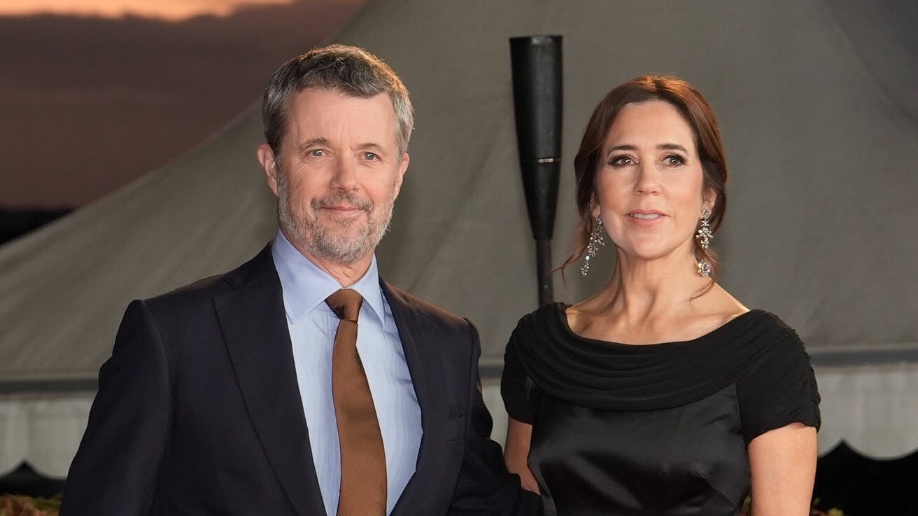 Kong Frederik og dronning Mary.