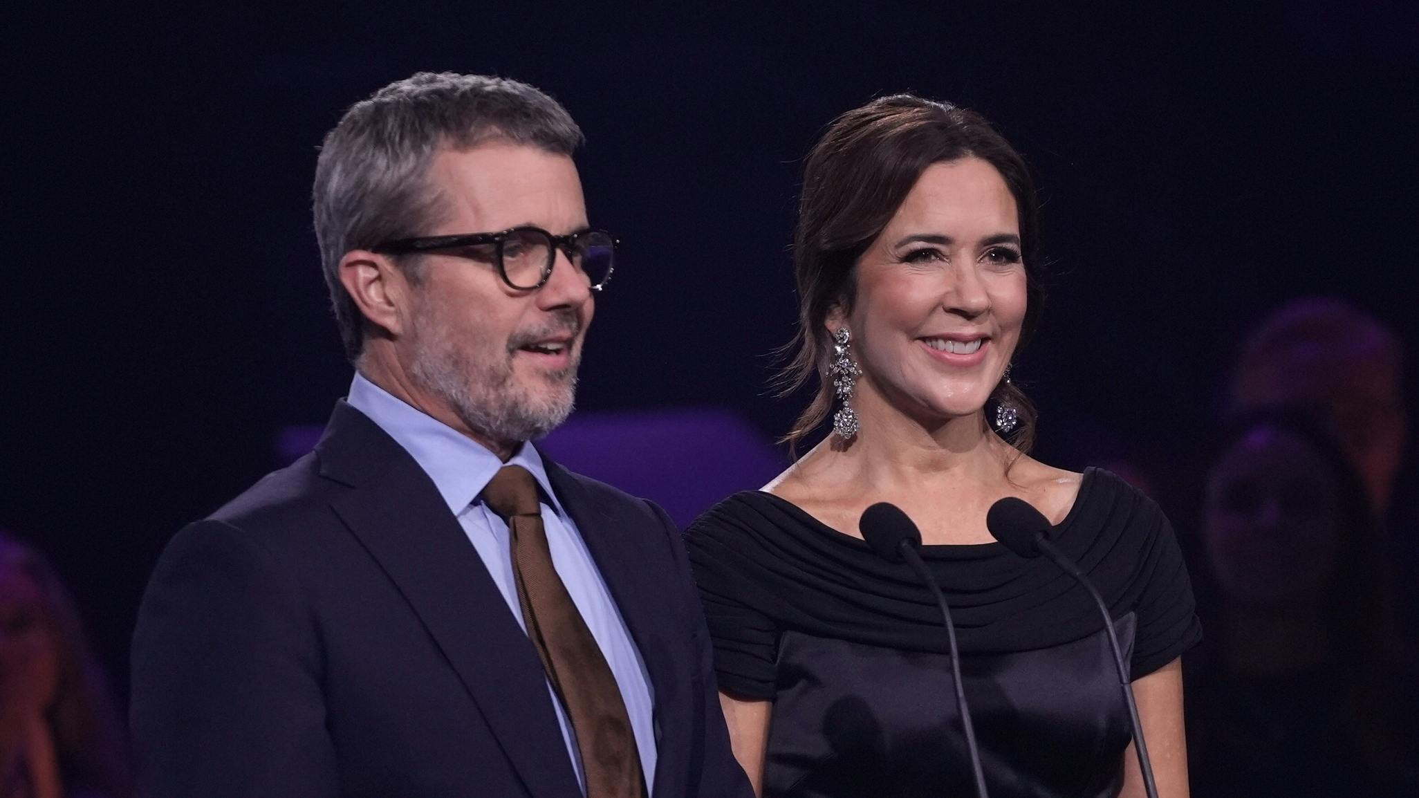 Kong Frederik og dronning Mary.