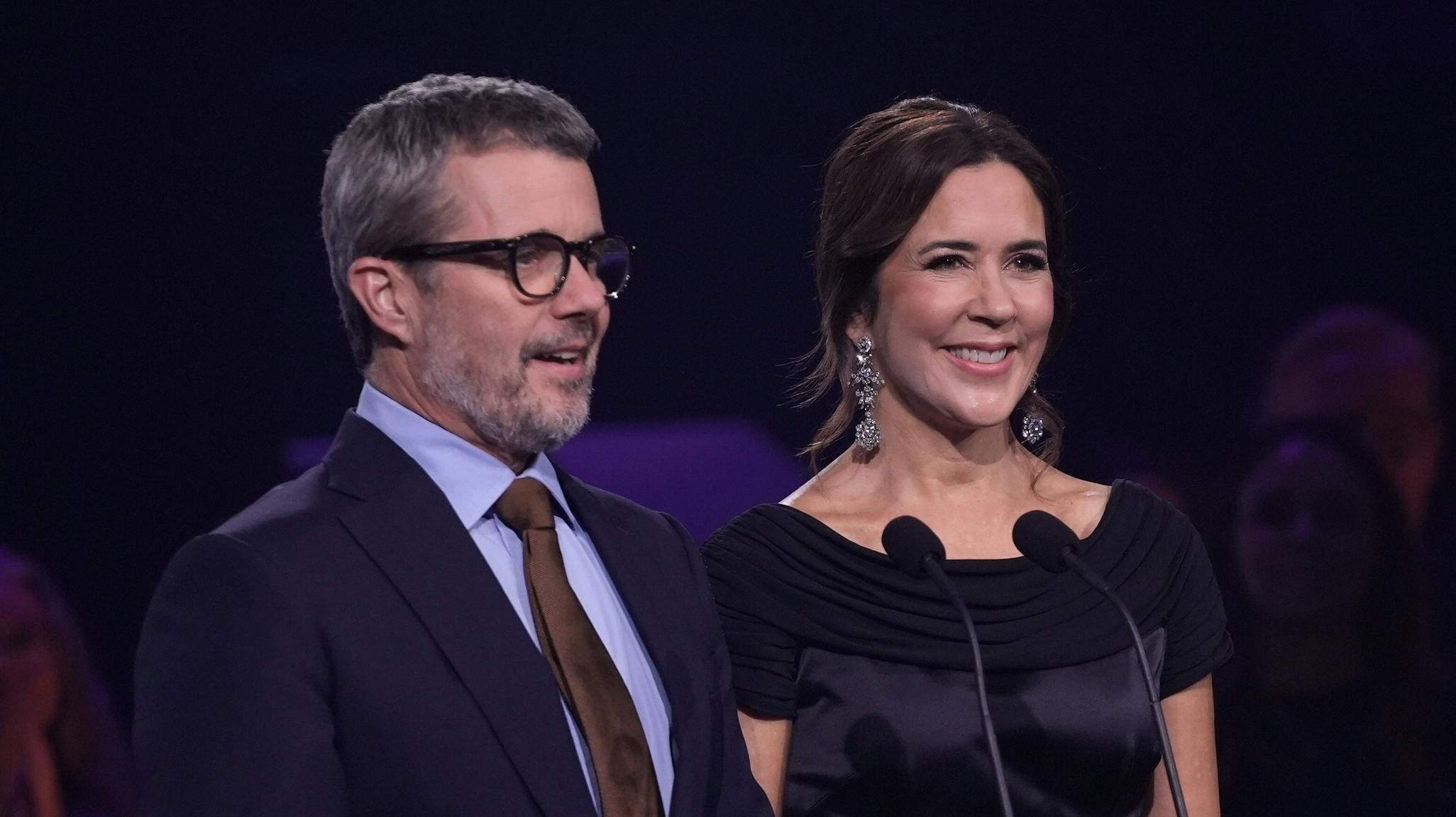 Kong Frederik og dronning Mary.