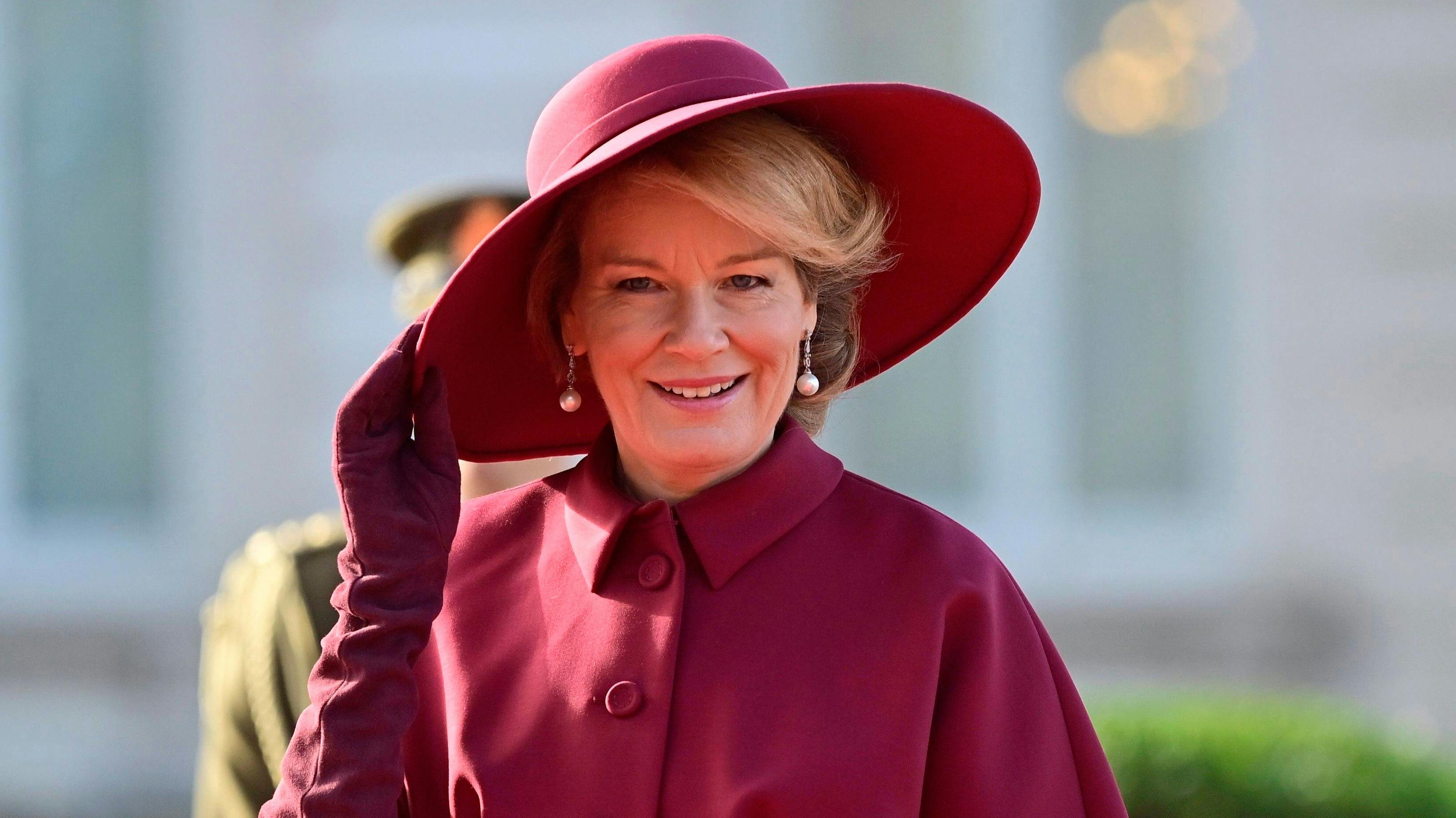 Dronning Mathilde.&nbsp;