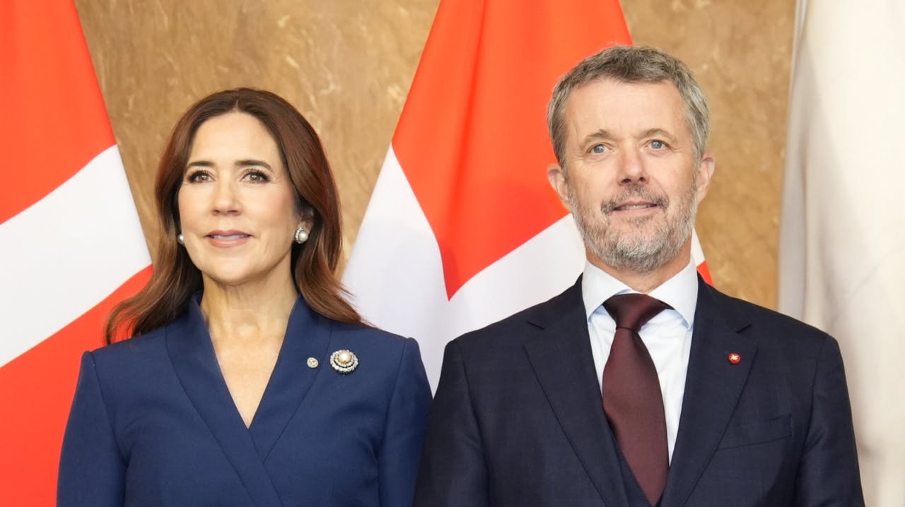 Dronning Mary og kong Frederik