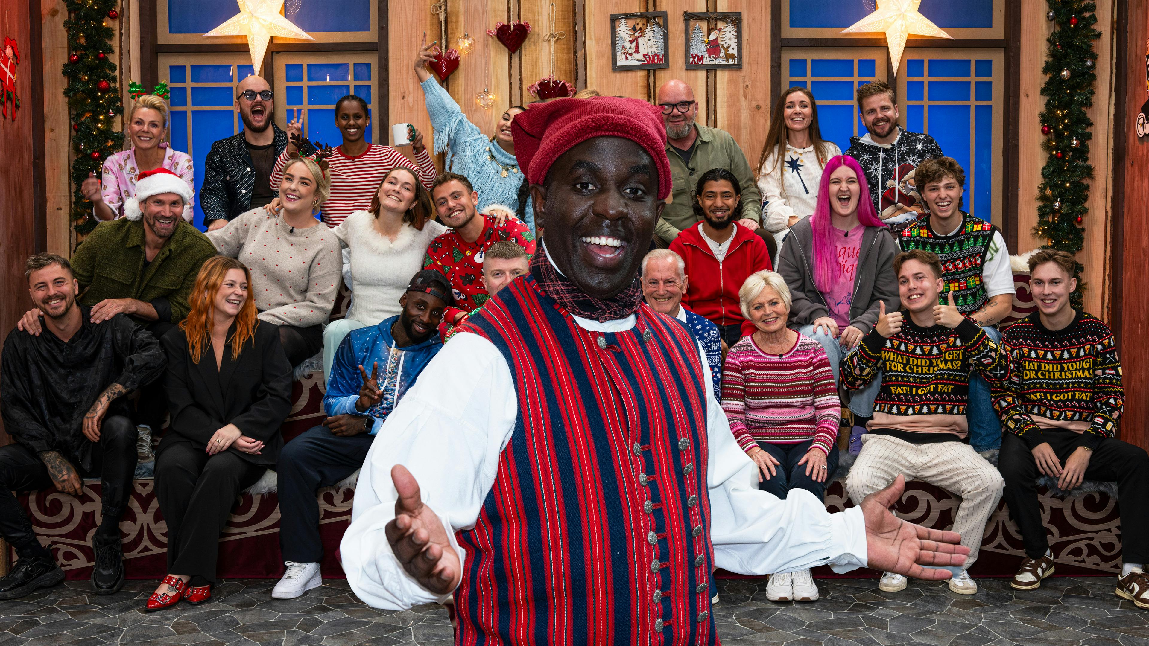 Melvin Kakooza er atter vært på TV 2-programmet "24 stjerners julekalender".