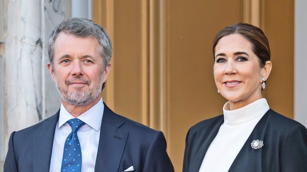 Kong Frederik og dronning Mary.