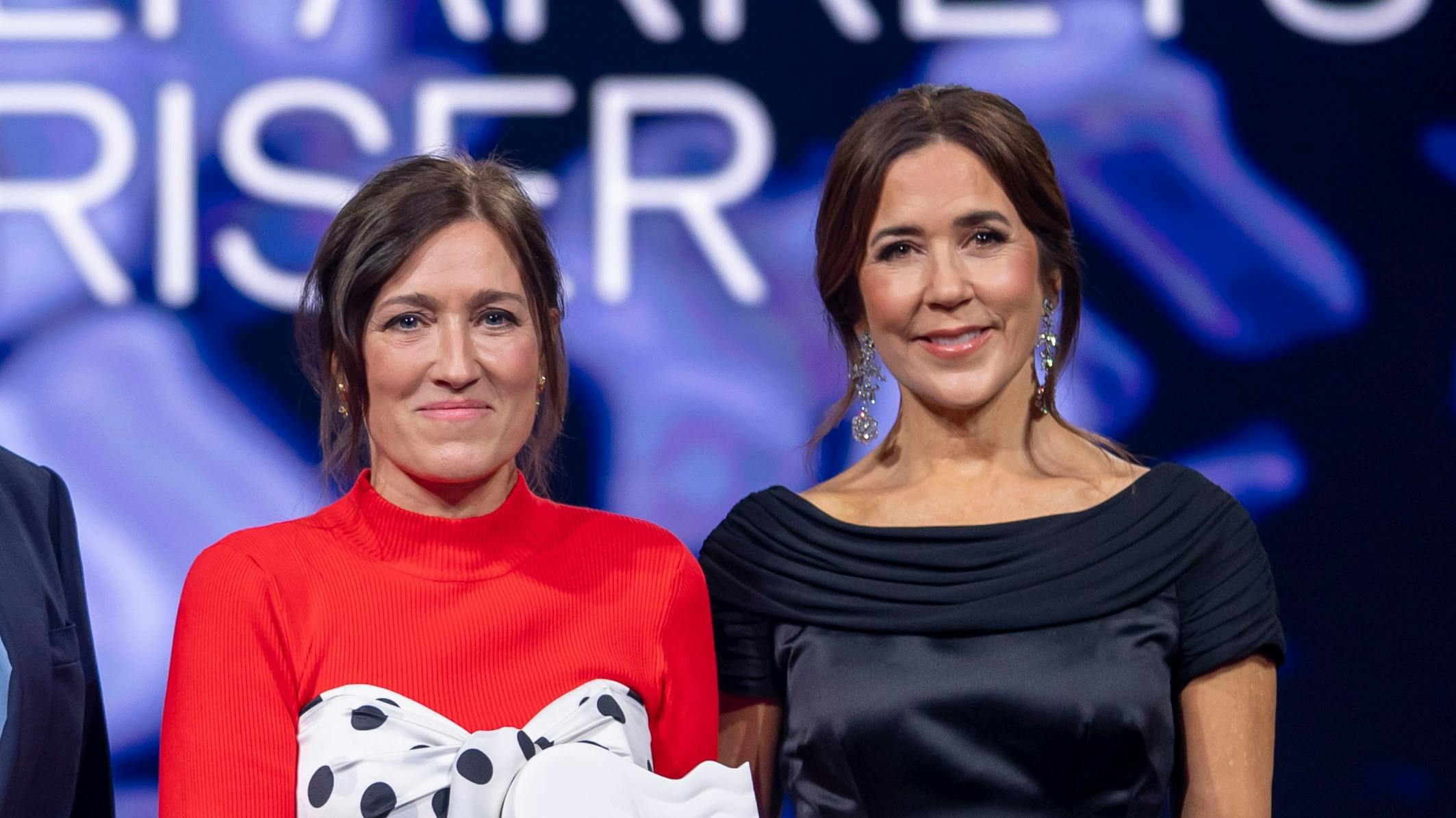 Christina Rosendahl og dronning Mary mødtes til prisuddelingen, men det var ikke deres første møde.