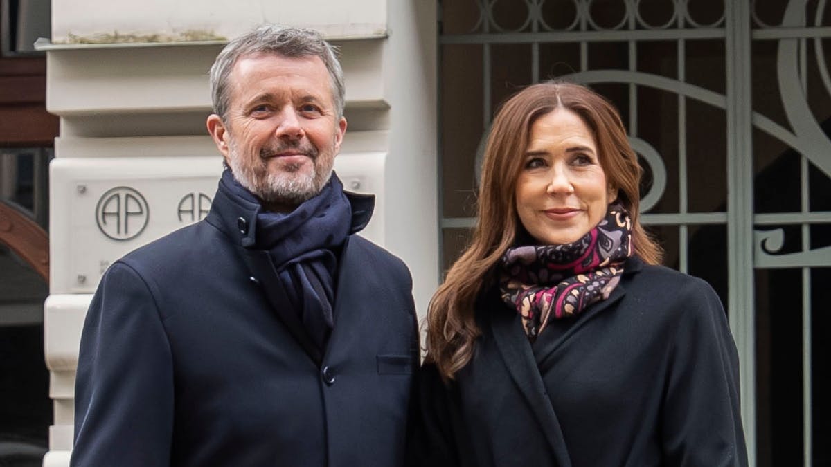 Kong Frederik og dronning Mary i Riga