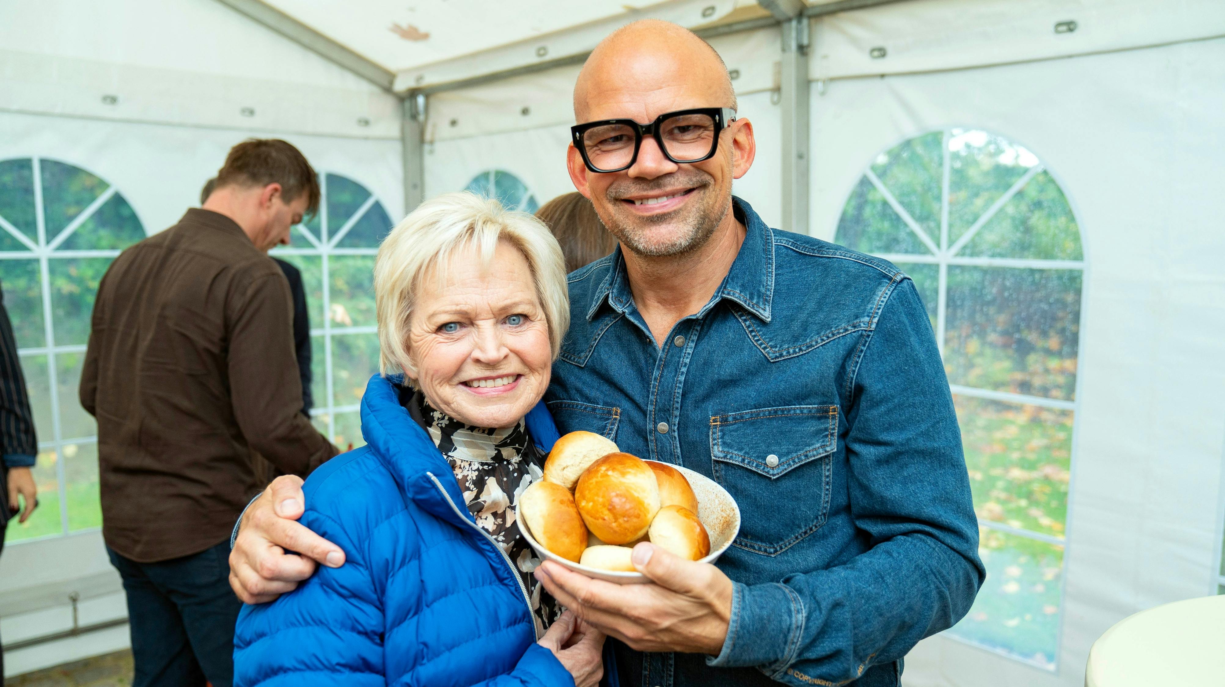 Jesper Vollmer har et tæt forhold til sin svigermor, Hilda Heick.