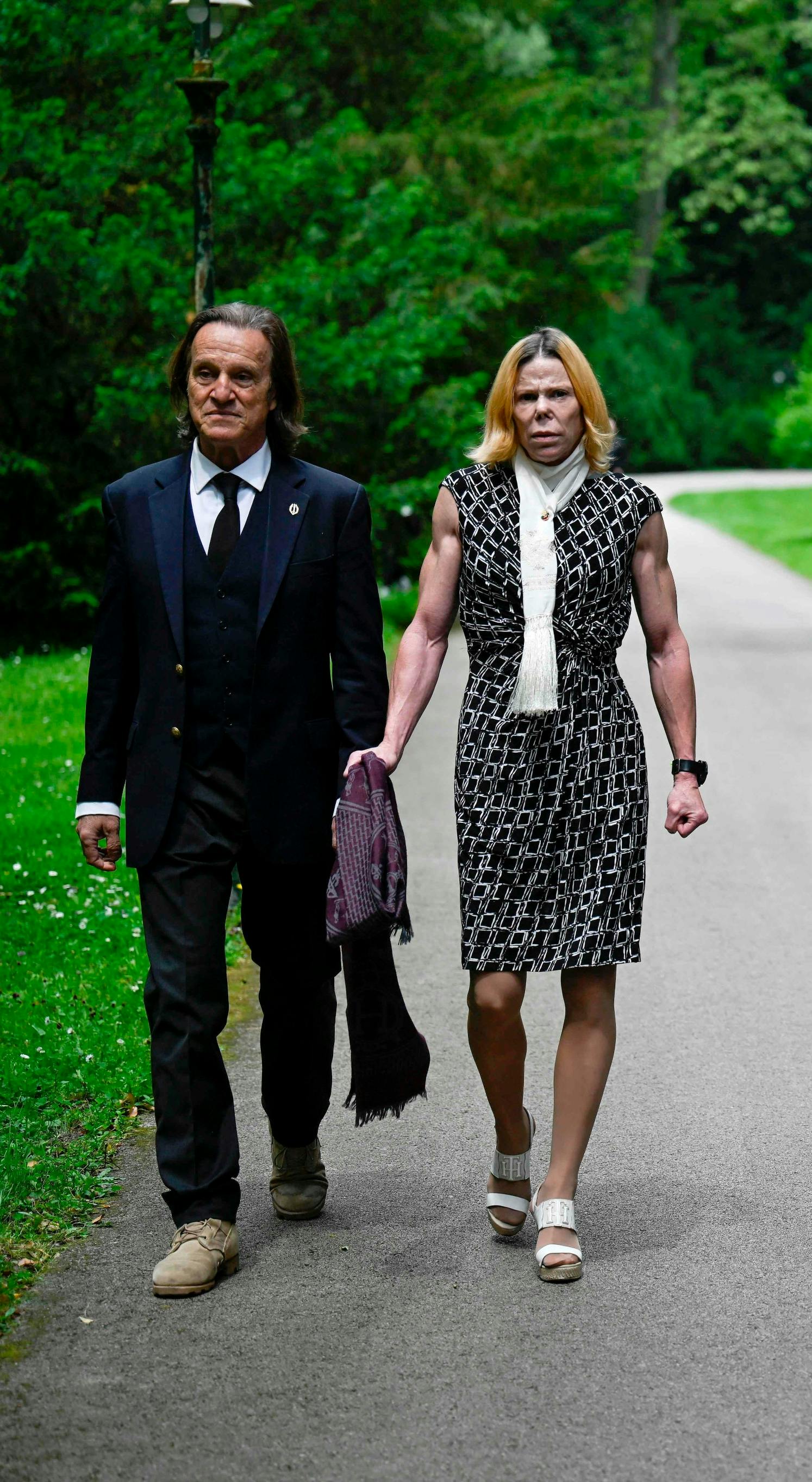 Antonio José (Kitin) Muñoz Valcárcel og prinsesse Kalina i 2024.