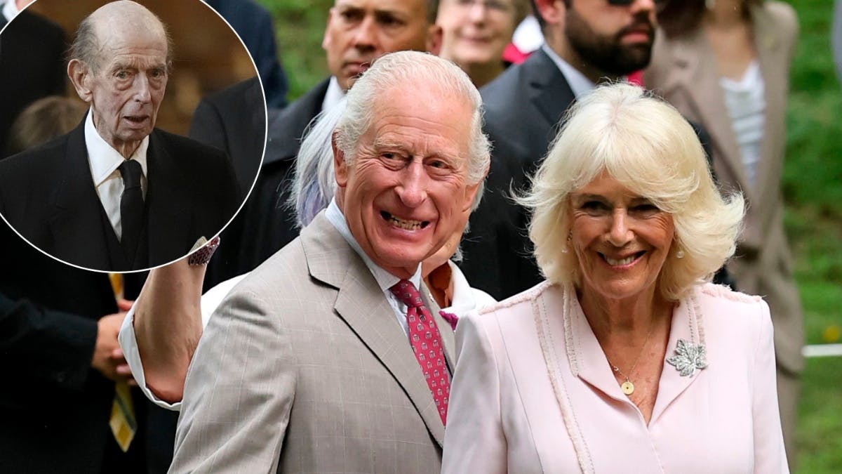 Kong Charles og dronning Camilla var værter, da hertugen af Kent blev fejret.