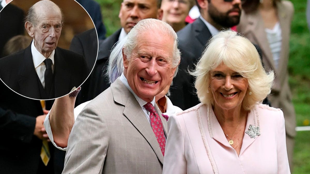 Kong Charles og dronning Camilla var værter, da hertugen af Kent blev fejret.