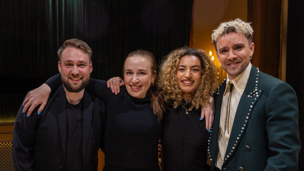 Andreas, Charlotte og Sherica vandt sammen "Forræder: Ukendt Grund".