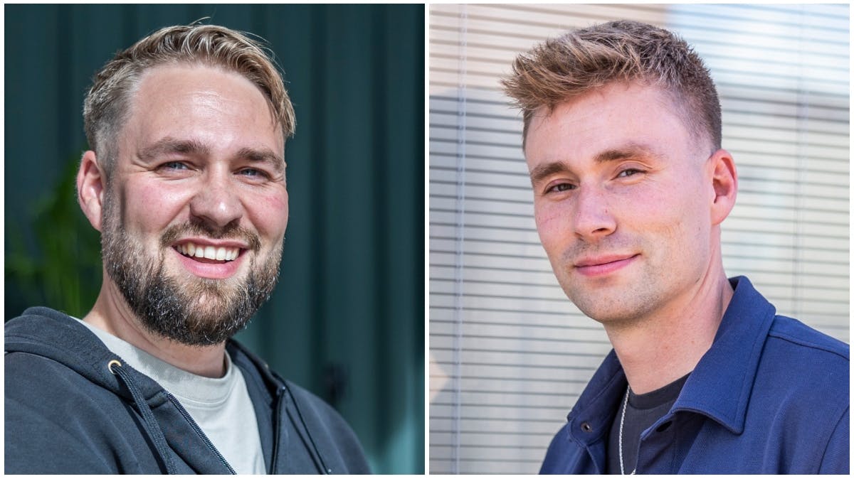 Andreas og Nicklas fra "Forræder: Ukendt grund."