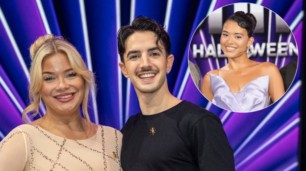 Sissal og Eugen fik hjælp af Cilia i deres dans i det sjette liveshow i "Vild med dans".