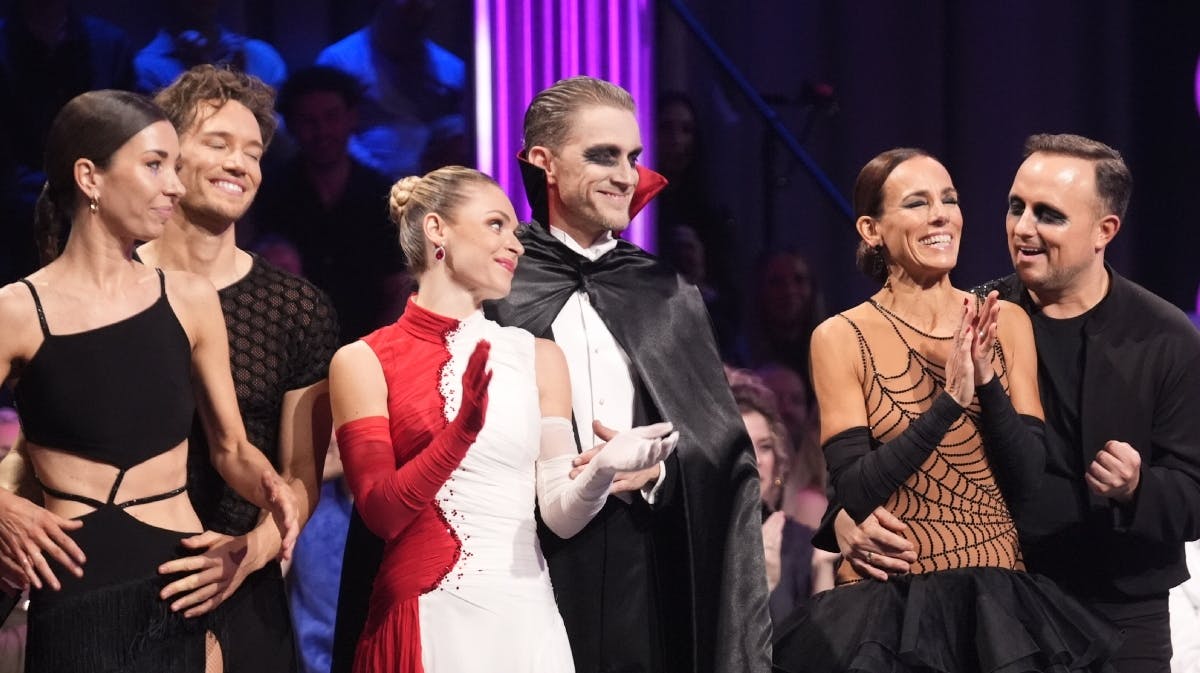 Julie og Morten, Jasmin og Michael og Camilla og Thomas er alle videre i næste afsnit af "Vild med dans".