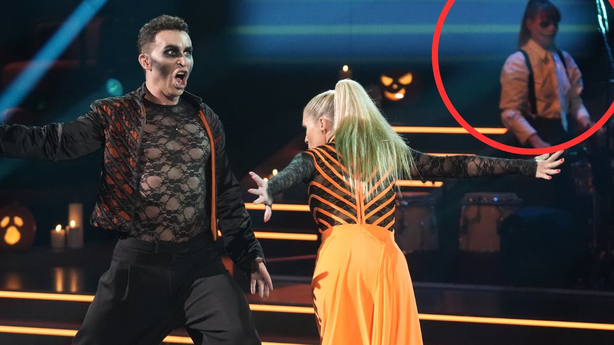 Gustav Salinas og Karina Frimodt var meget uhyggelige i deres paso doble.